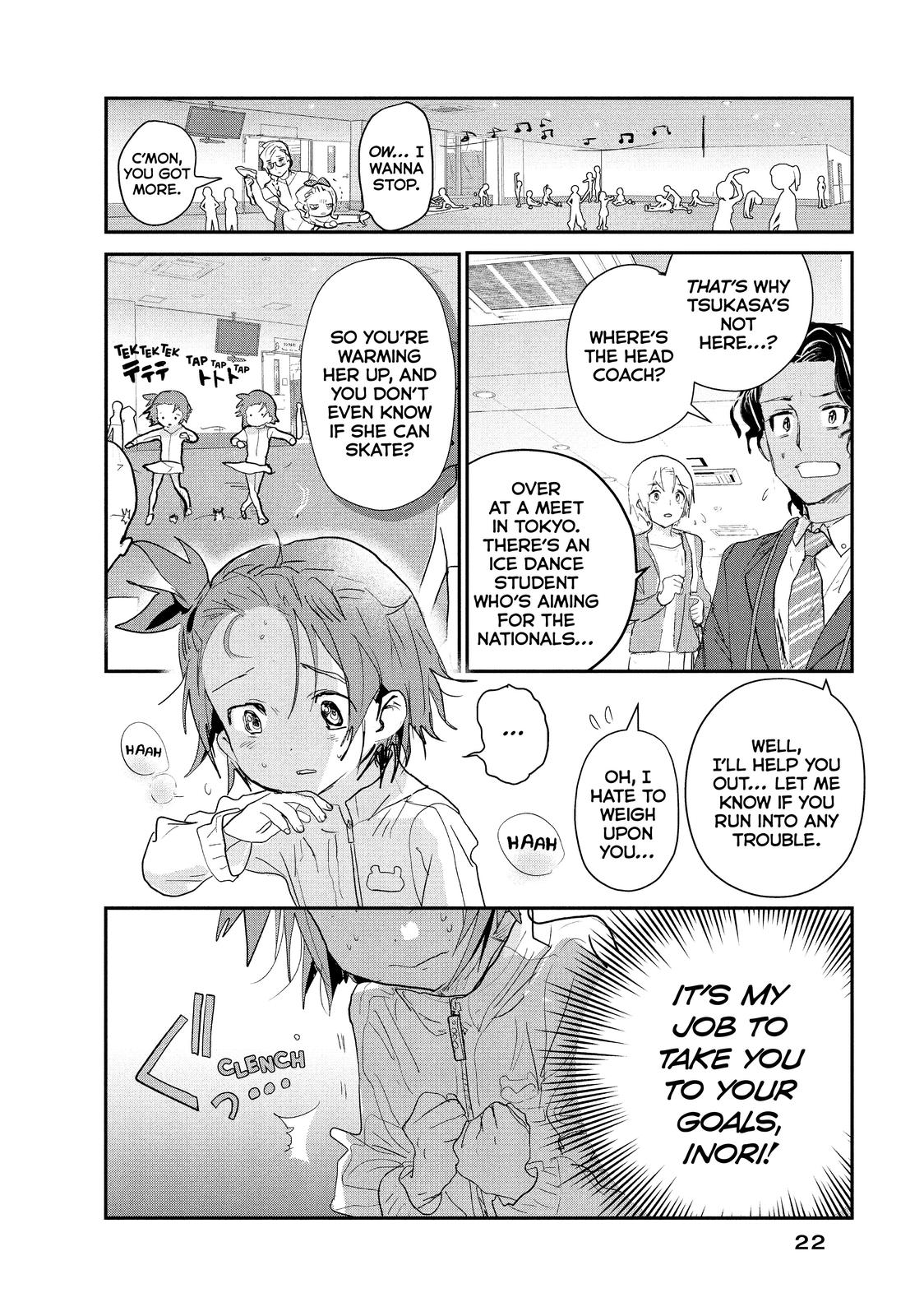 Medalist manga, chapter 8, page 22 of 48