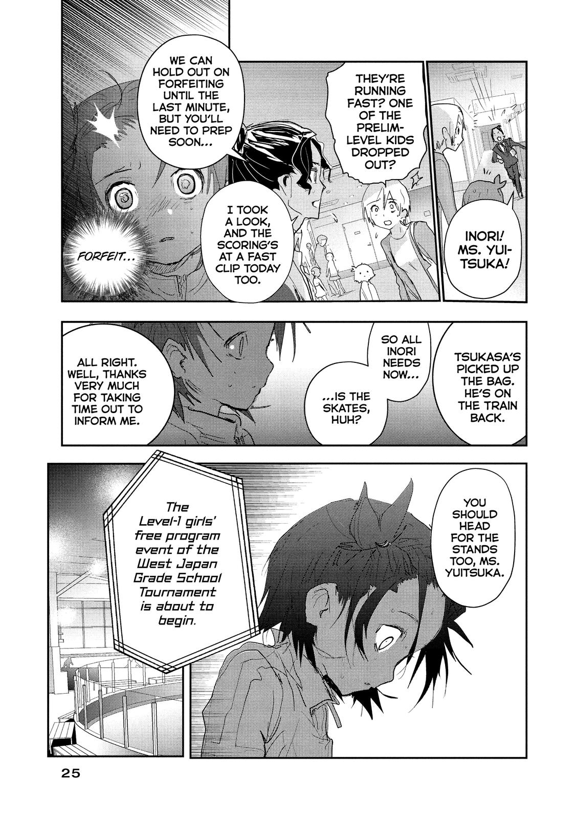 Medalist manga, chapter 8, page 25 of 48