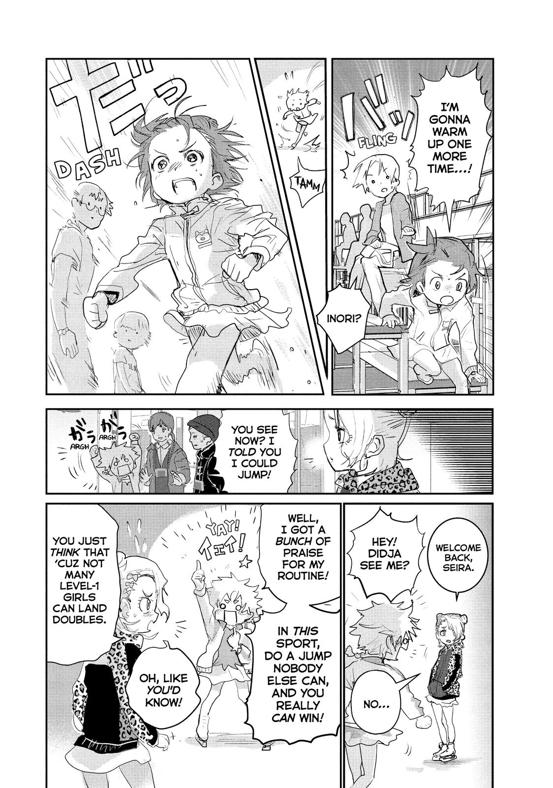 Medalist manga, chapter 8, page 30 of 48