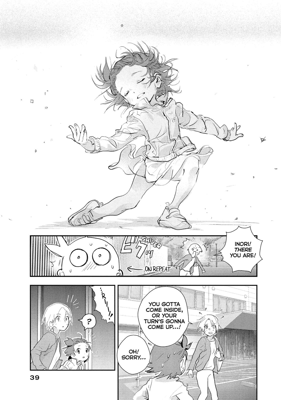 Medalist manga, chapter 8, page 39 of 48