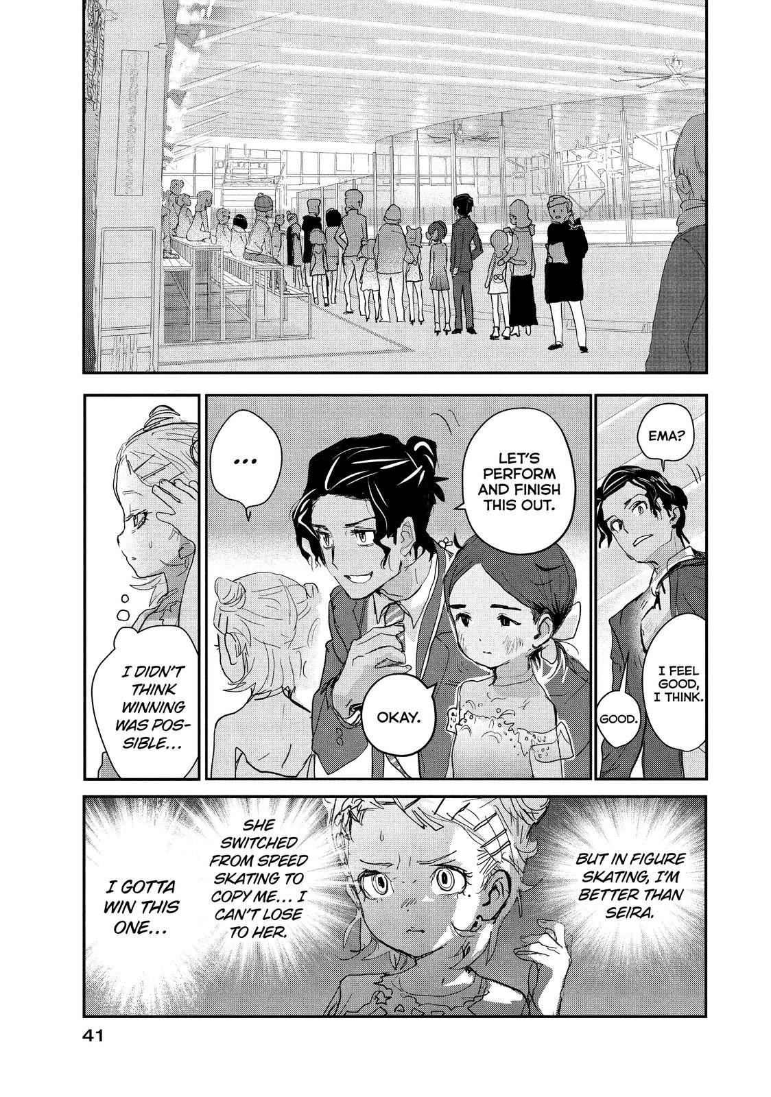Medalist manga, chapter 8, page 41 of 48