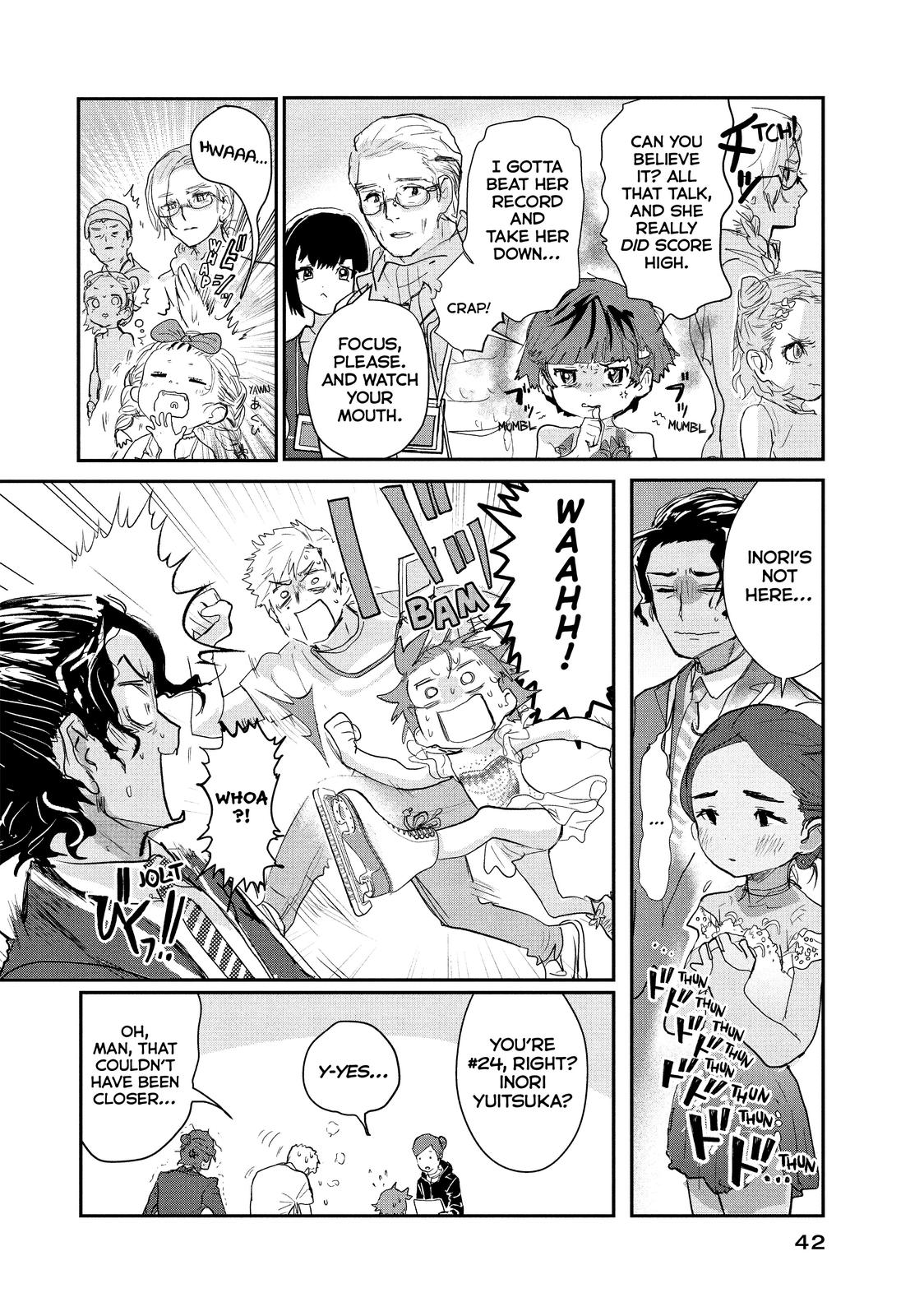 Medalist manga, chapter 8, page 42 of 48