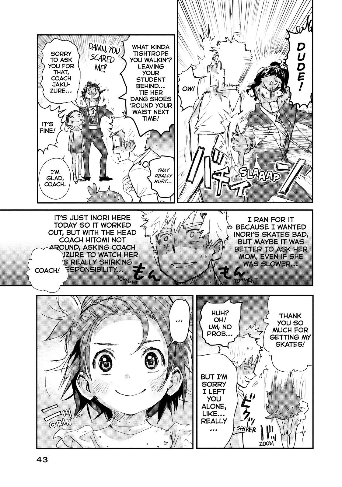 Medalist manga, chapter 8, page 43 of 48