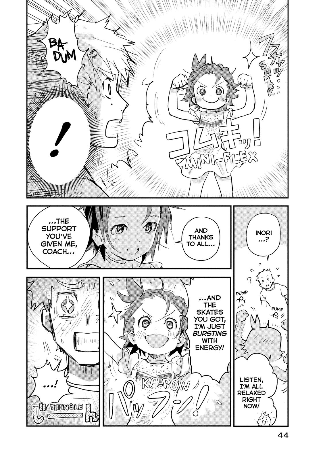Medalist manga, chapter 8, page 44 of 48