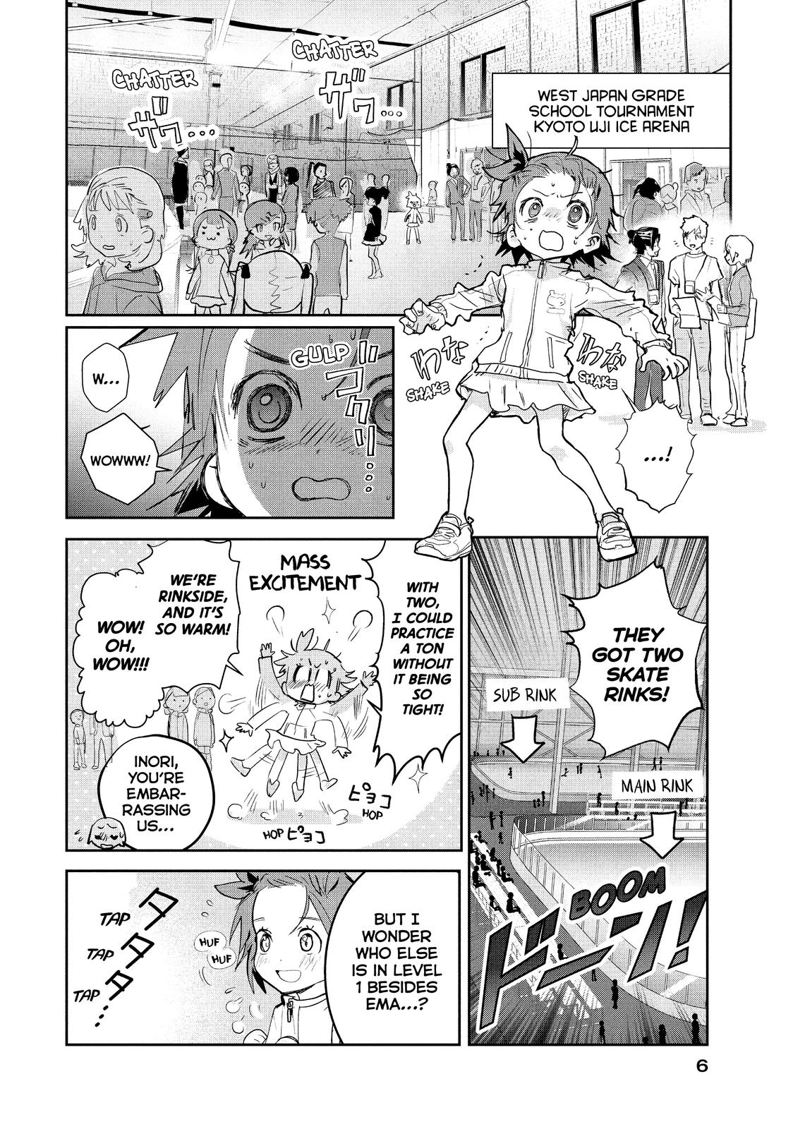 Medalist manga, chapter 8, page 6 of 48
