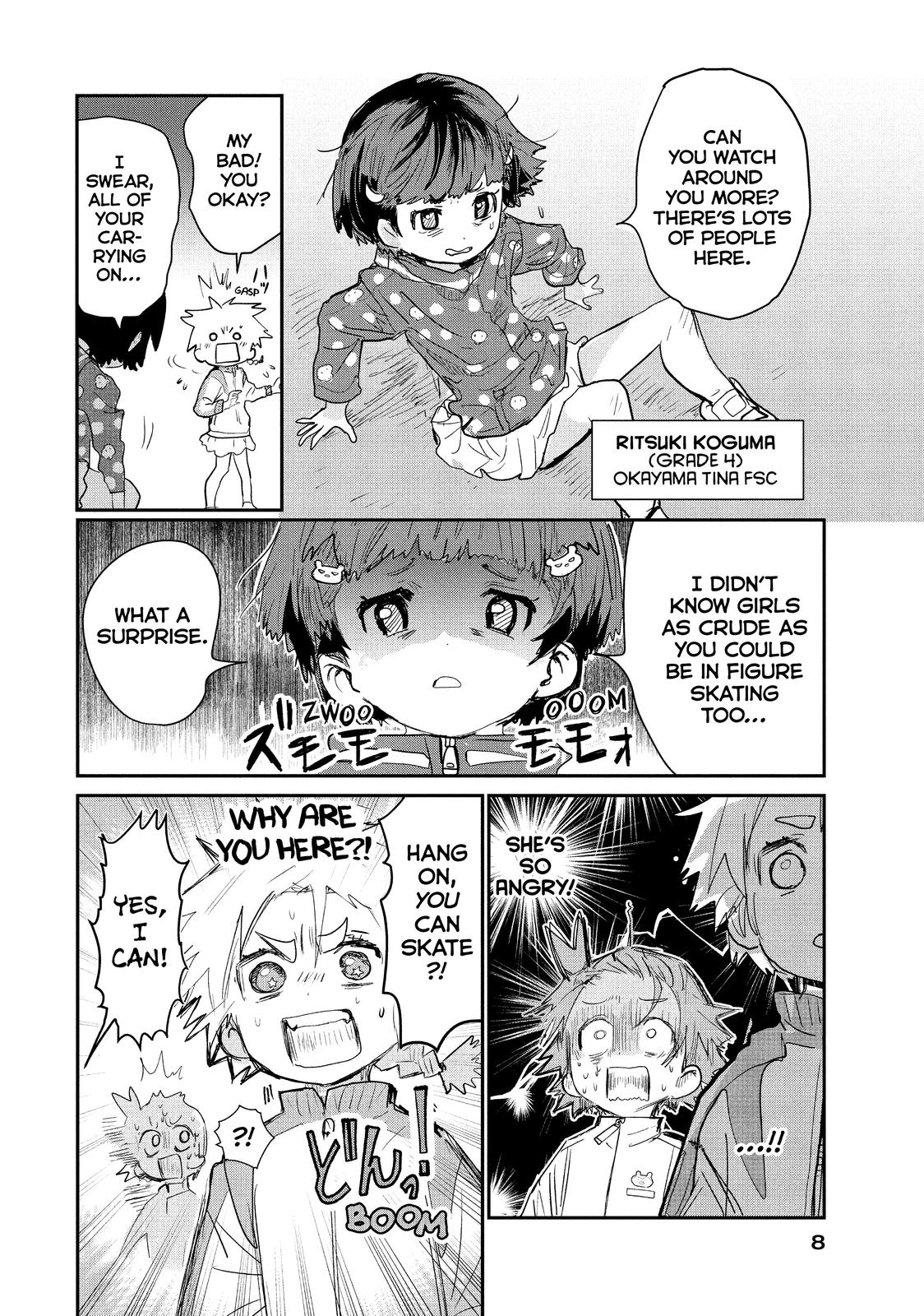 Medalist manga, chapter 8, page 8 of 48