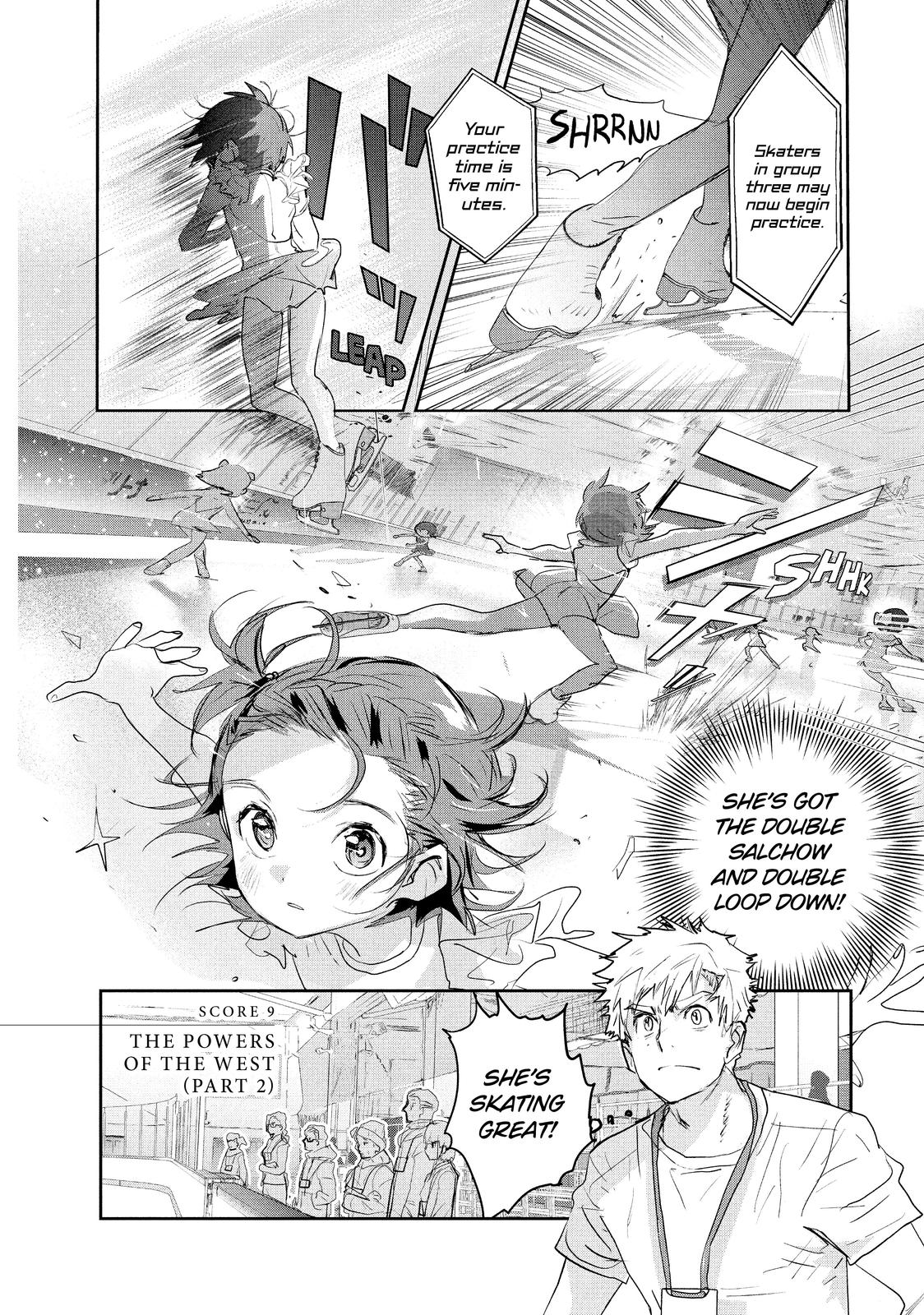 Medalist manga, chapter 9, page 1 of 52