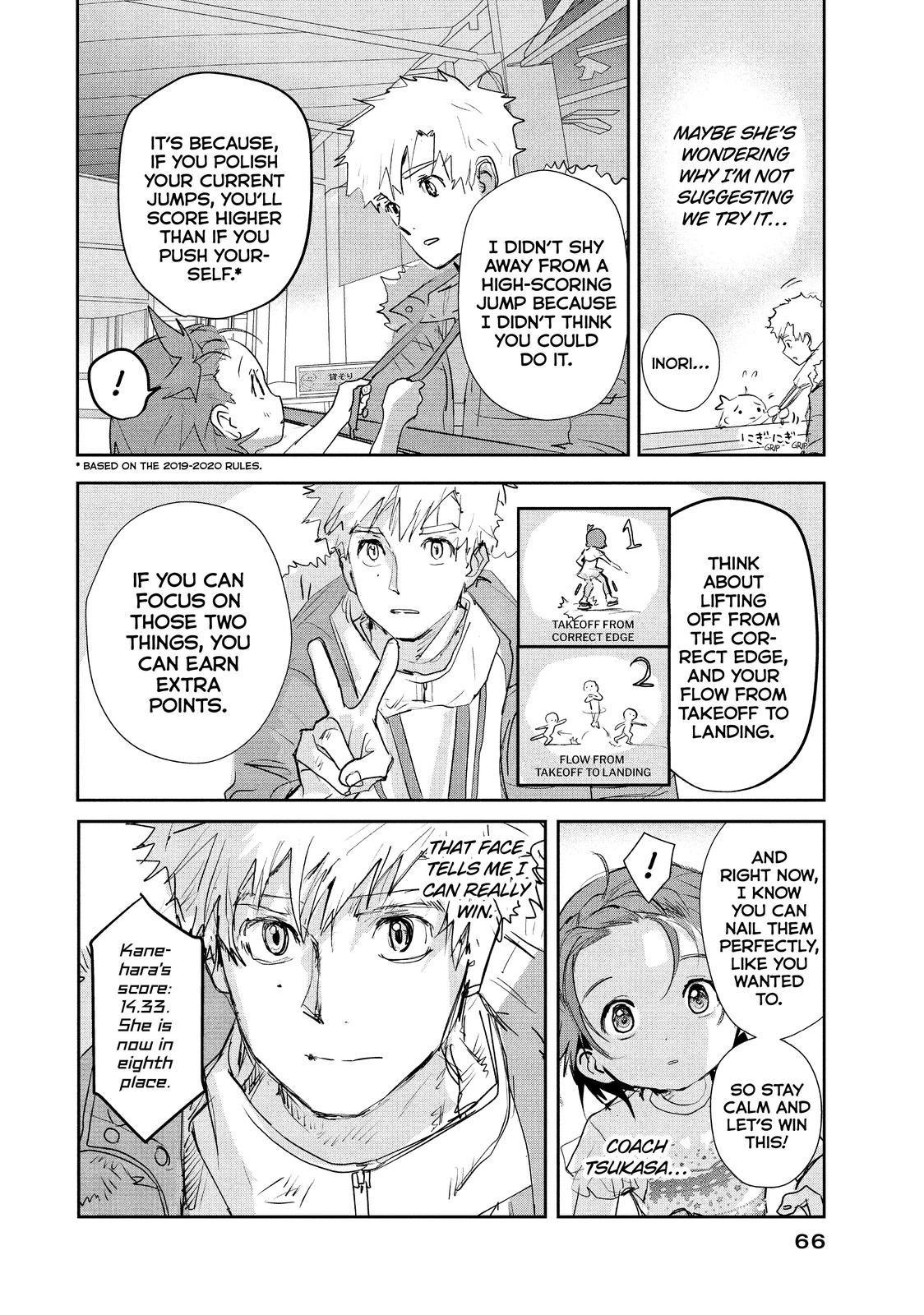 Medalist manga, chapter 9, page 18 of 52