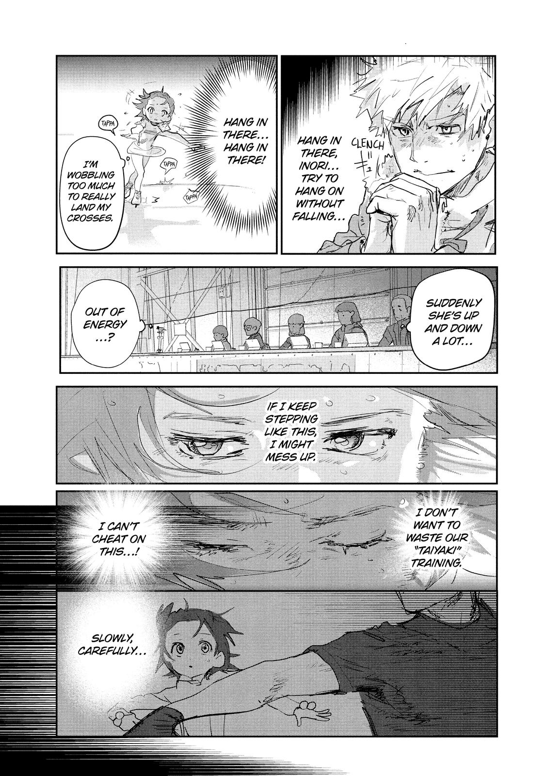 Medalist manga, chapter 9, page 35 of 52