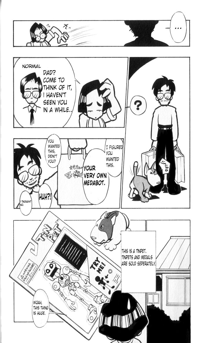 Medarot Chapter 1 page 14 - Chapter 1 : My Friend is a Robot!