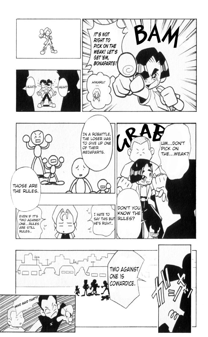 Medarot Chapter 1 page 17 - Chapter 1 : My Friend is a Robot!
