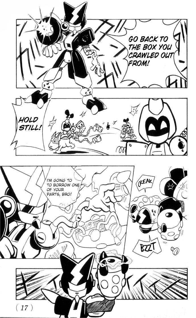 Medarot Chapter 1 page 19 - Chapter 1 : My Friend is a Robot!