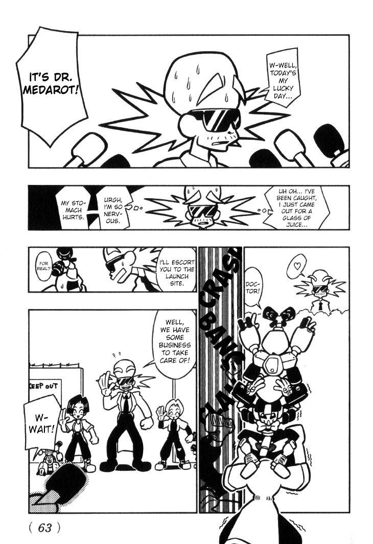 Medarot Chapter 12 page 8 - Chapter 12 : Deep in Space!