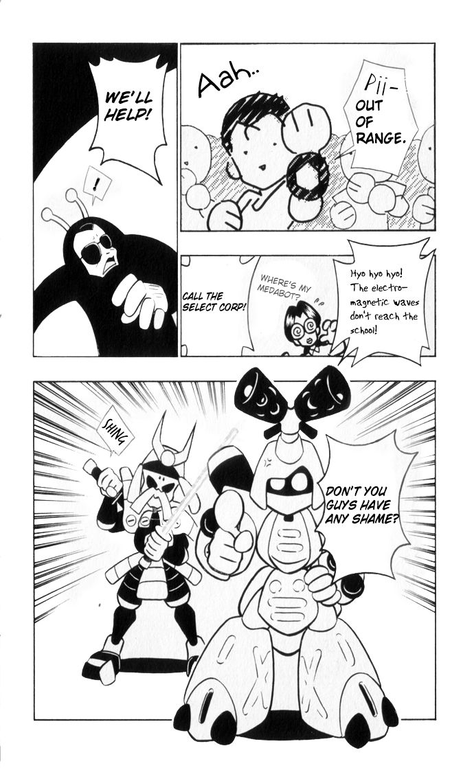 Medarot Chapter 2 page 11 - Chapter 2 : Aliens?!
