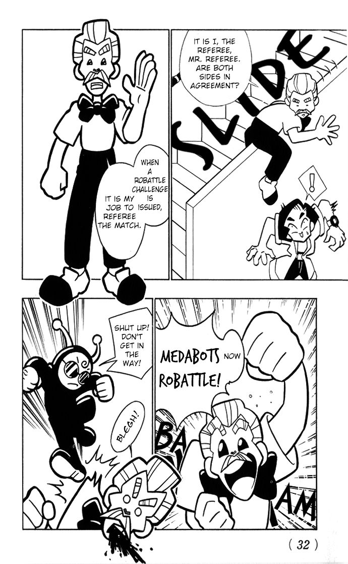 Medarot Chapter 2 page 13 - Chapter 2 : Aliens?!
