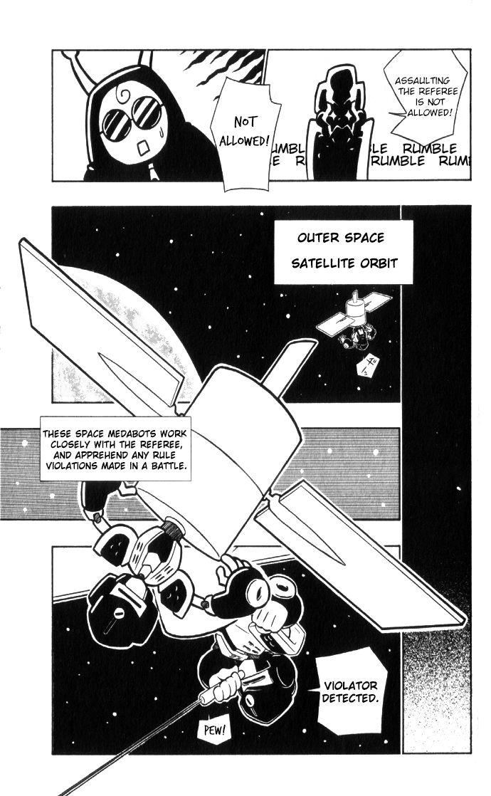 Medarot Chapter 2 page 14 - Chapter 2 : Aliens?!
