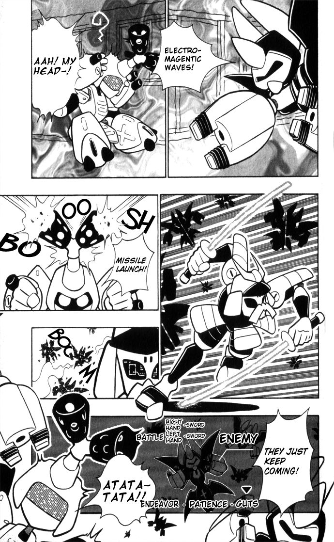 Medarot Chapter 2 page 16 - Chapter 2 : Aliens?!