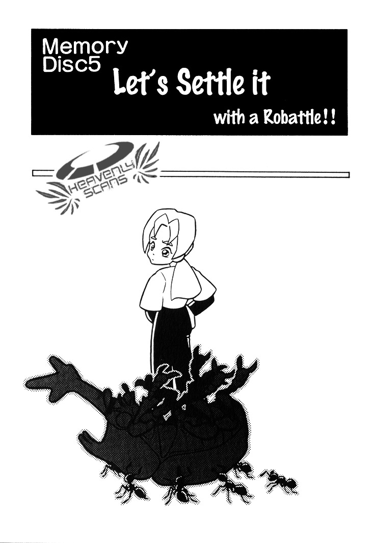 Medarot Chapter 5 page 1 - Chapter 5 : Let's Settle It With A Robattle !!