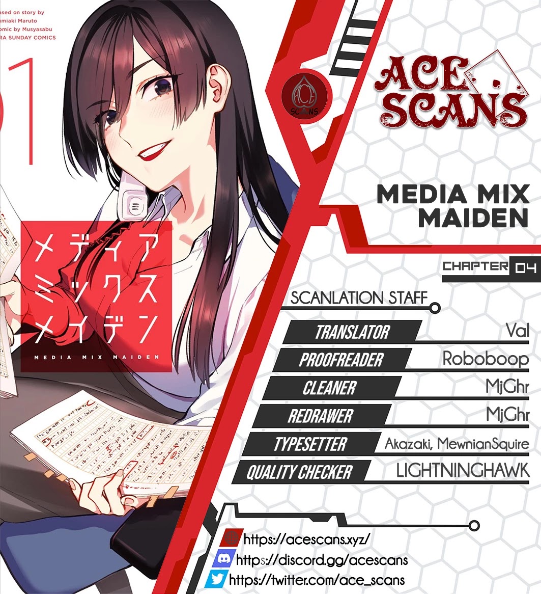 Media Mix Maiden Chapter 4 page 1 - Chapter 4