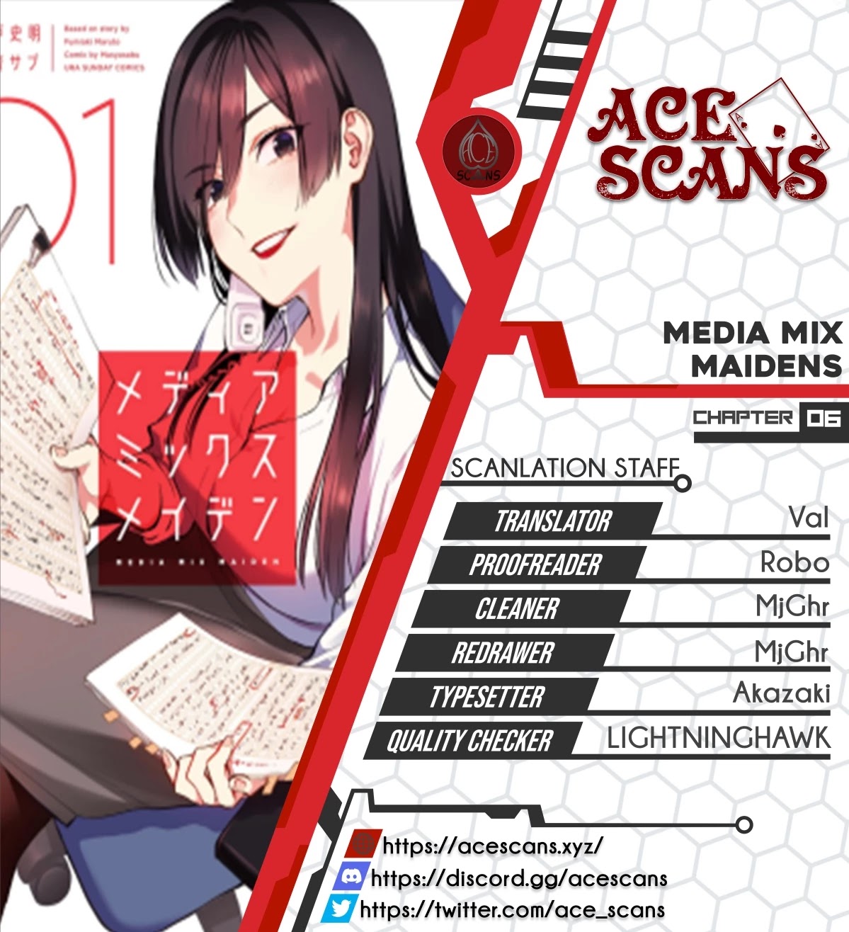 Media Mix Maiden Chapter 6 page 1 - Chapter 6