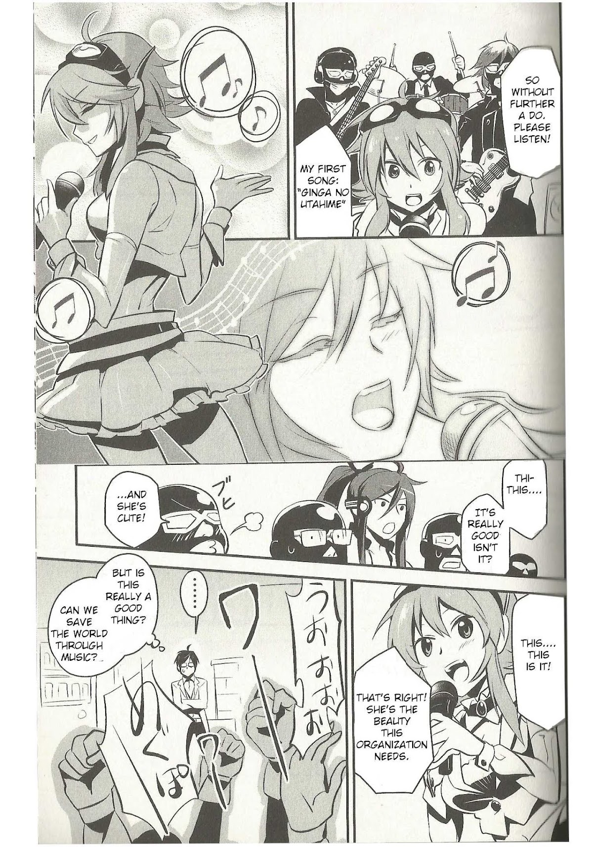 Meg Meg Singer Song Fighter Chapter 1.2 page 11 - Chapter 1 v2 : Birth