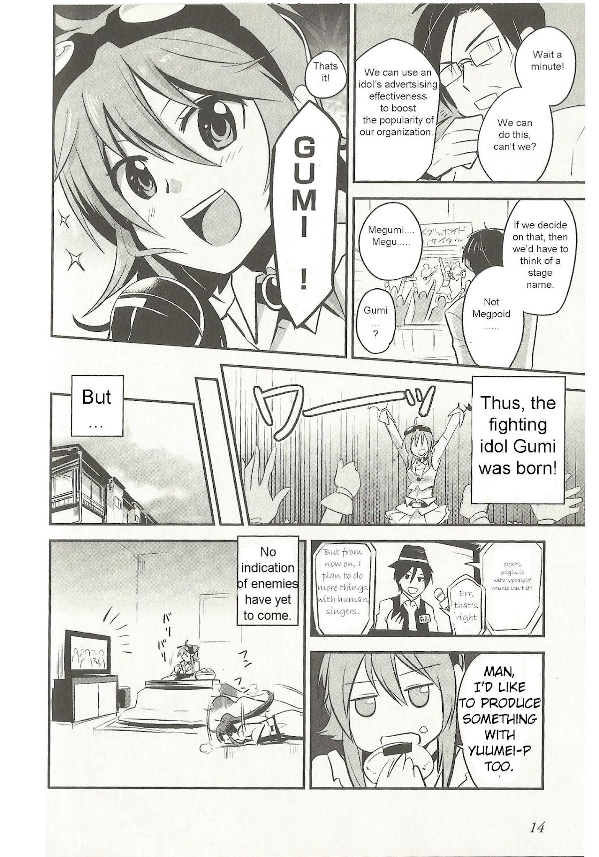 Meg Meg Singer Song Fighter Chapter 1.2 page 12 - Chapter 1 v2 : Birth