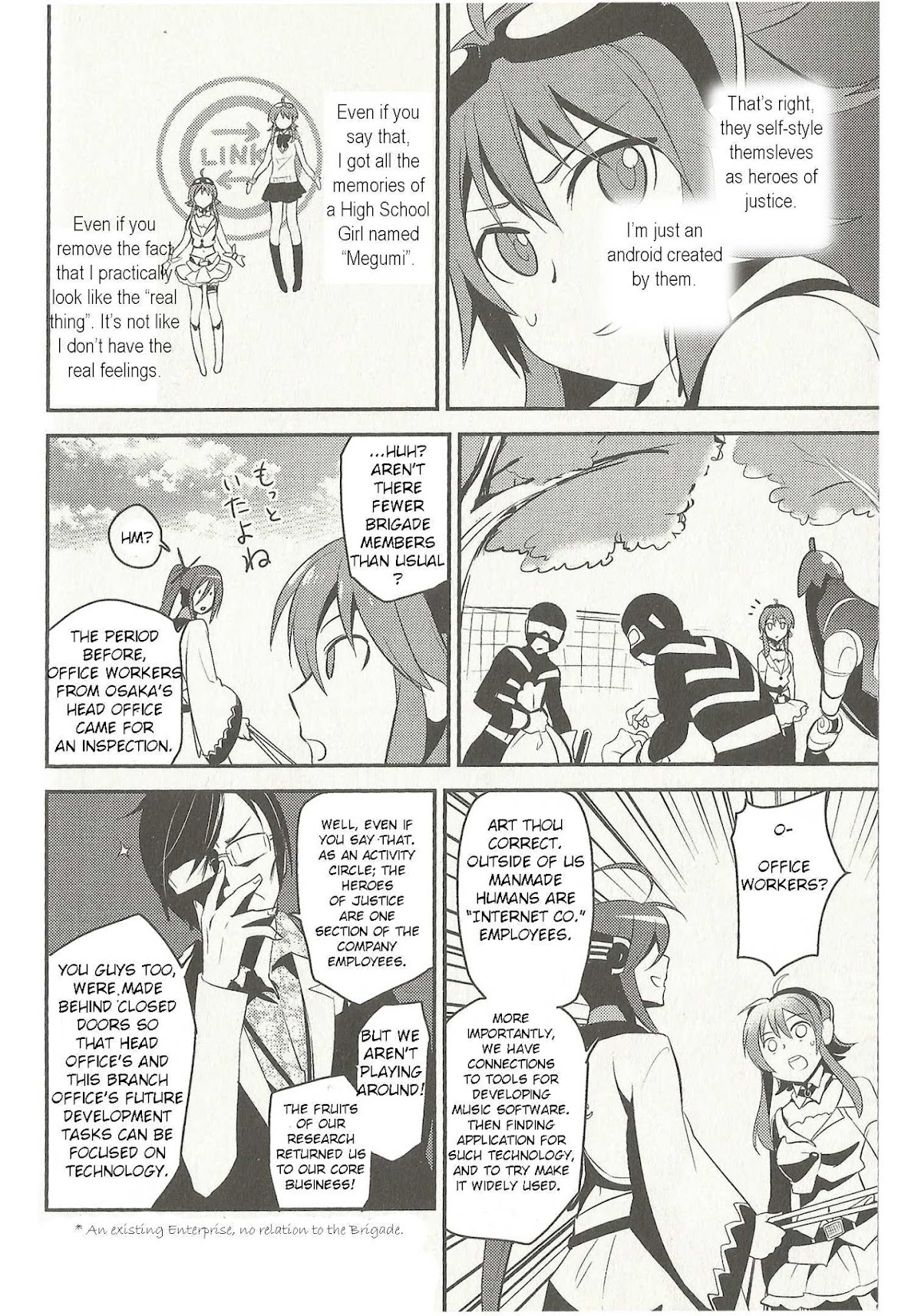 Meg Meg Singer Song Fighter Chapter 2 page 5 - Chapter 2 : Charge!