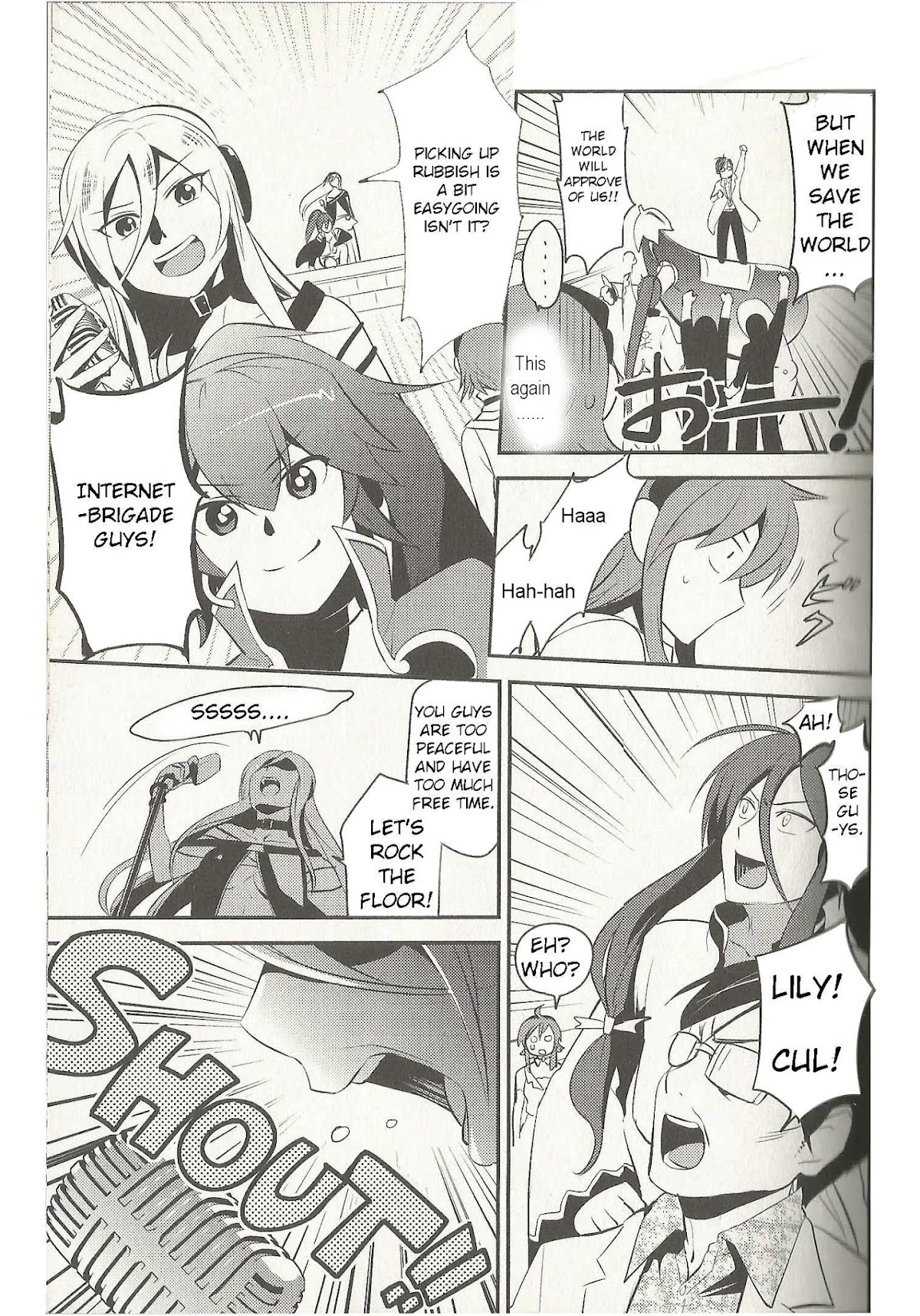 Meg Meg Singer Song Fighter Chapter 2 page 6 - Chapter 2 : Charge!