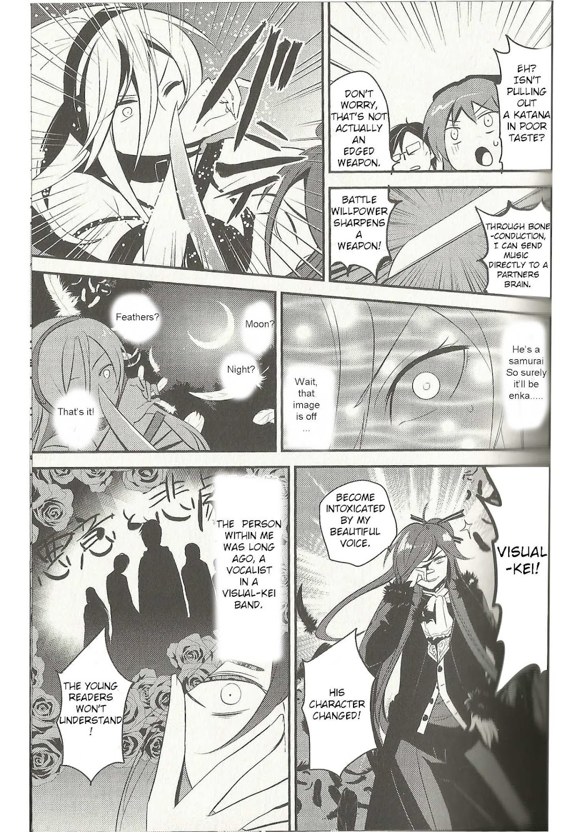 Meg Meg Singer Song Fighter Chapter 2 page 8 - Chapter 2 : Charge!