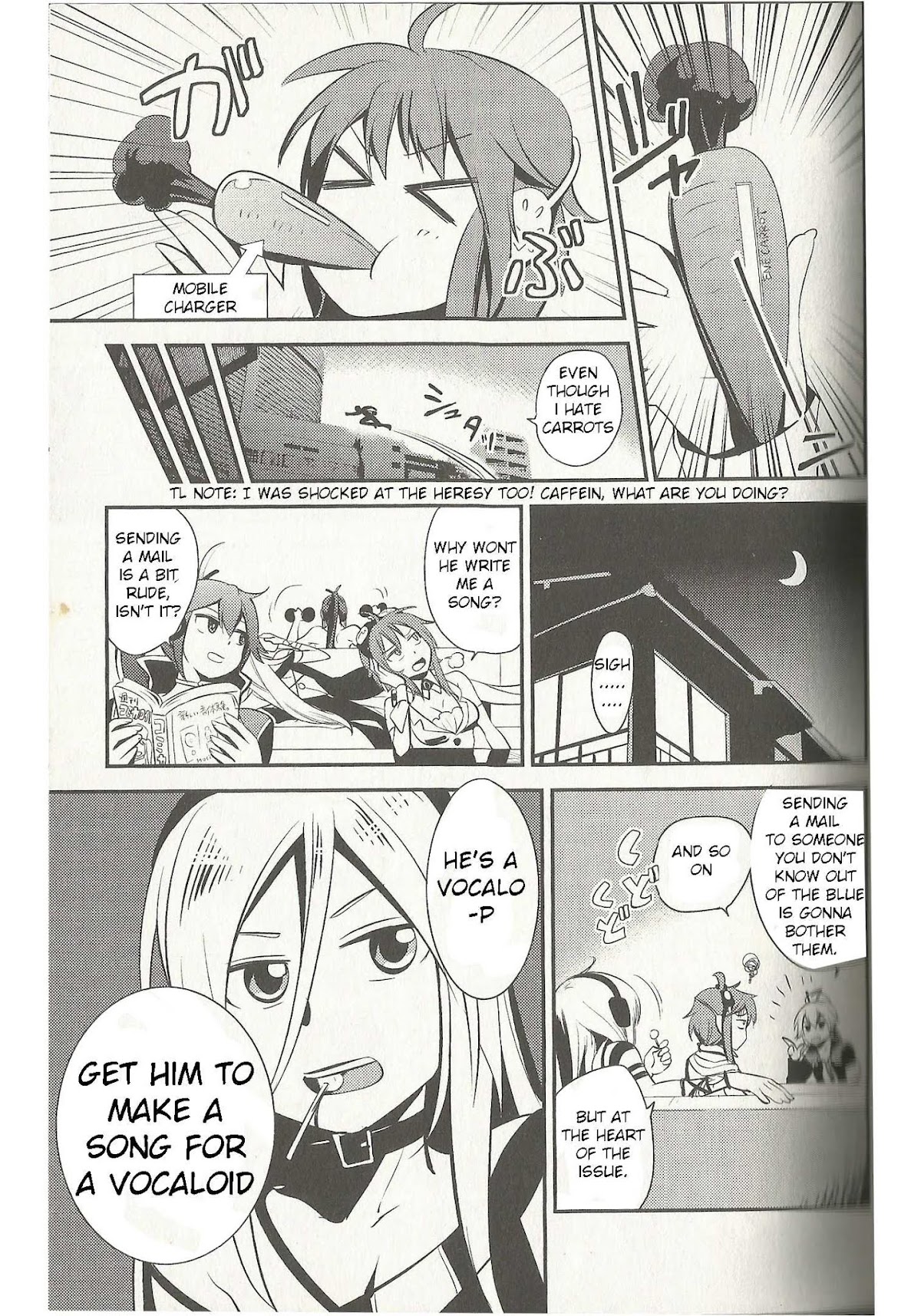 Meg Meg Singer Song Fighter Chapter 3 page 14 - Chapter 3 : Yuumei-P