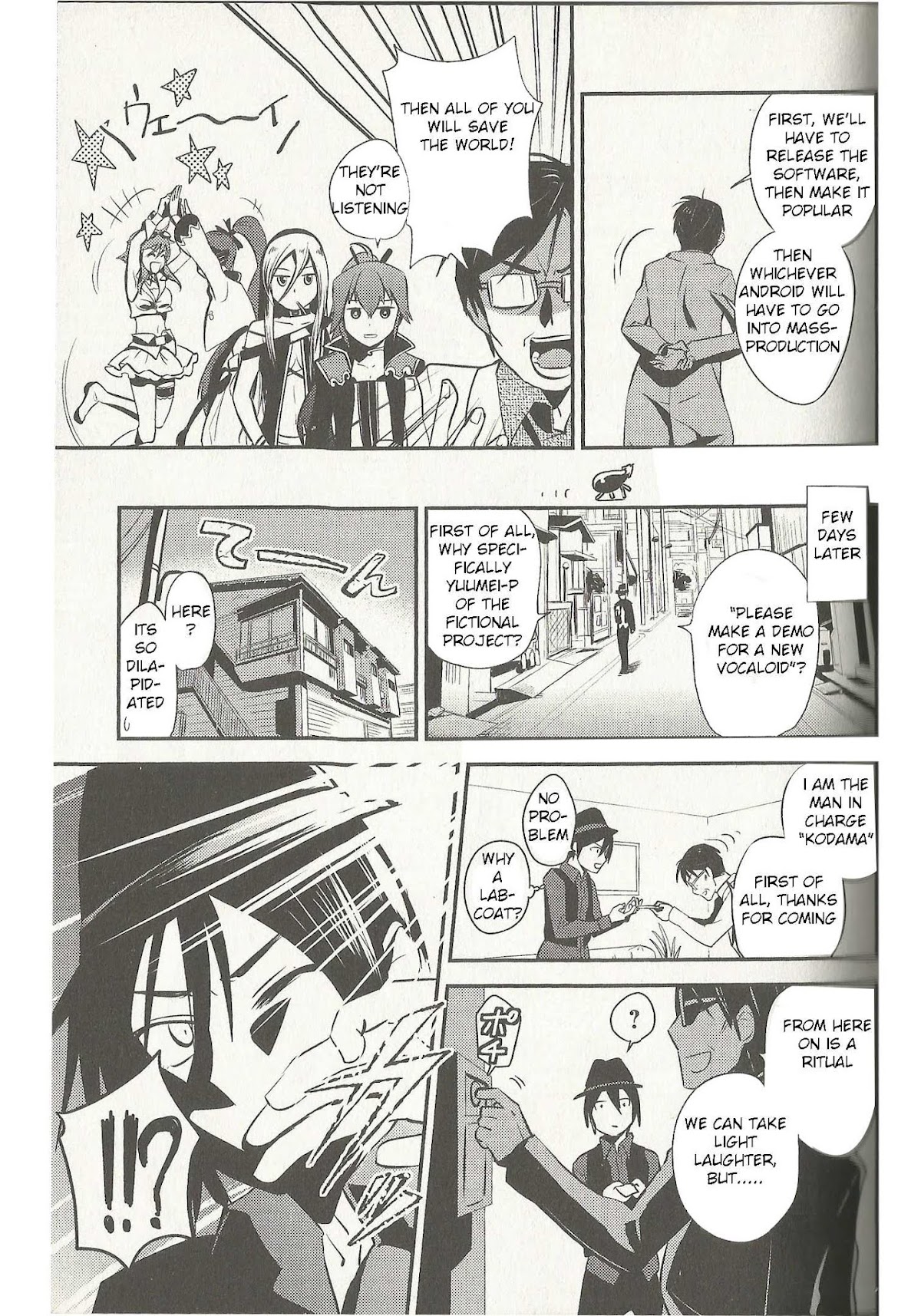 Meg Meg Singer Song Fighter Chapter 3 page 16 - Chapter 3 : Yuumei-P