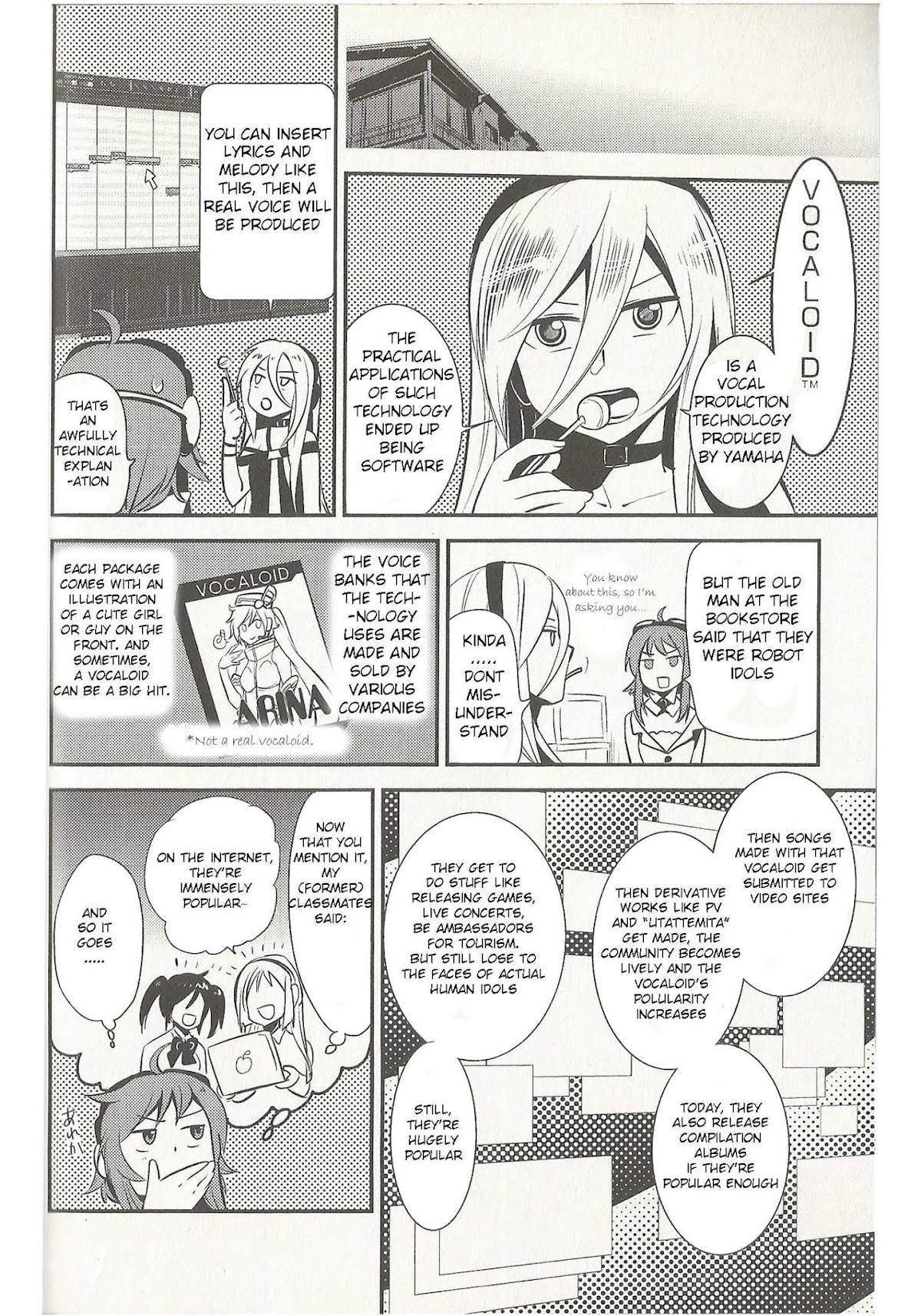 Meg Meg Singer Song Fighter Chapter 3 page 5 - Chapter 3 : Yuumei-P
