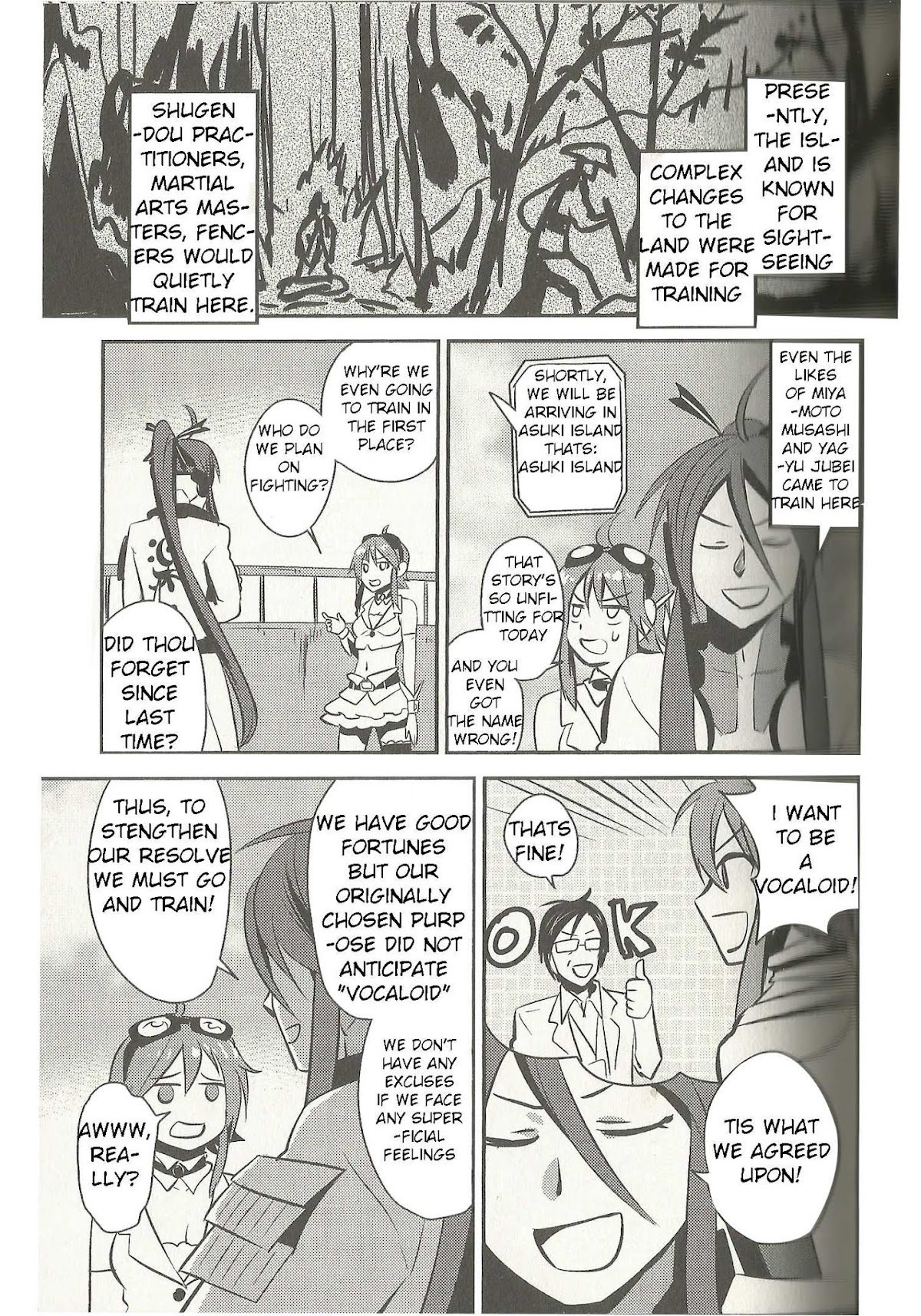 Meg Meg Singer Song Fighter Chapter 4 page 8 - Chapter 4 : Internet-Island!