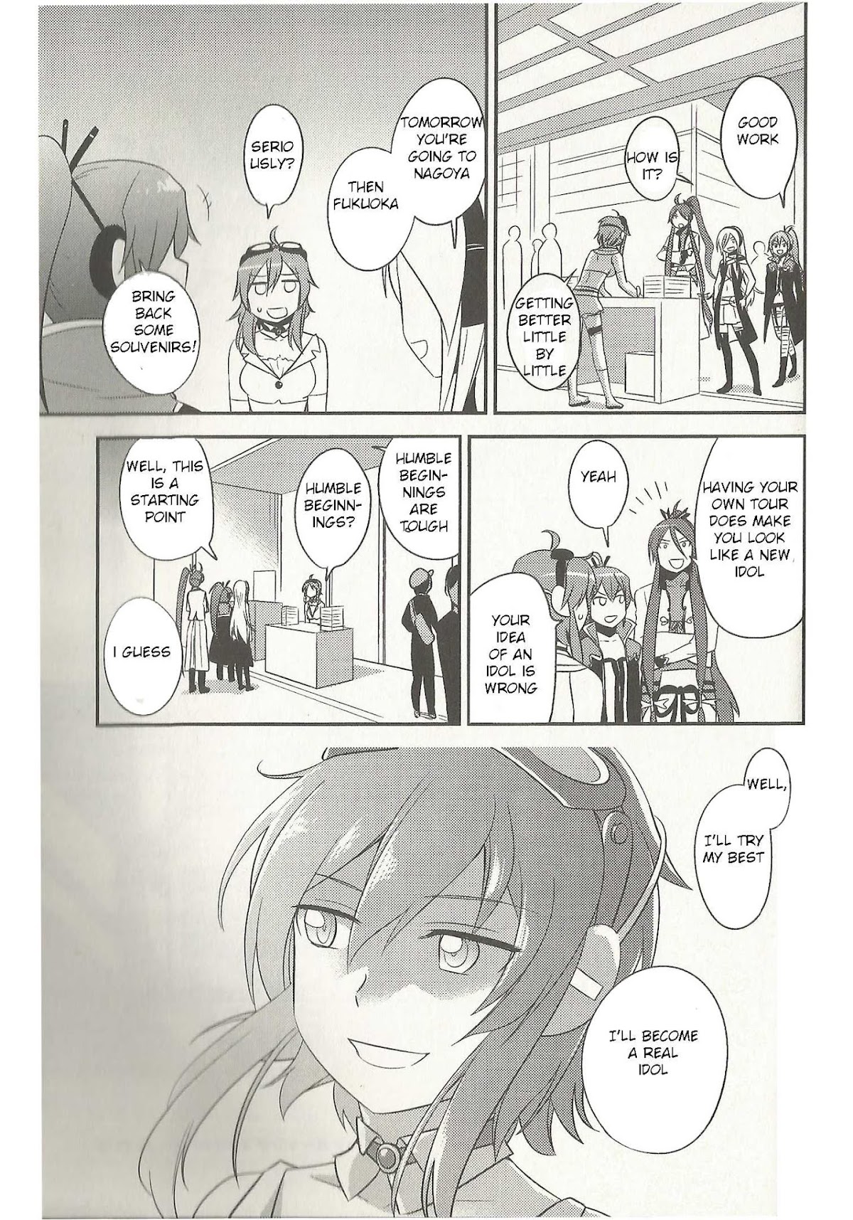 Meg Meg Singer Song Fighter Chapter 7 page 28 - Chapter 7 : New Release!