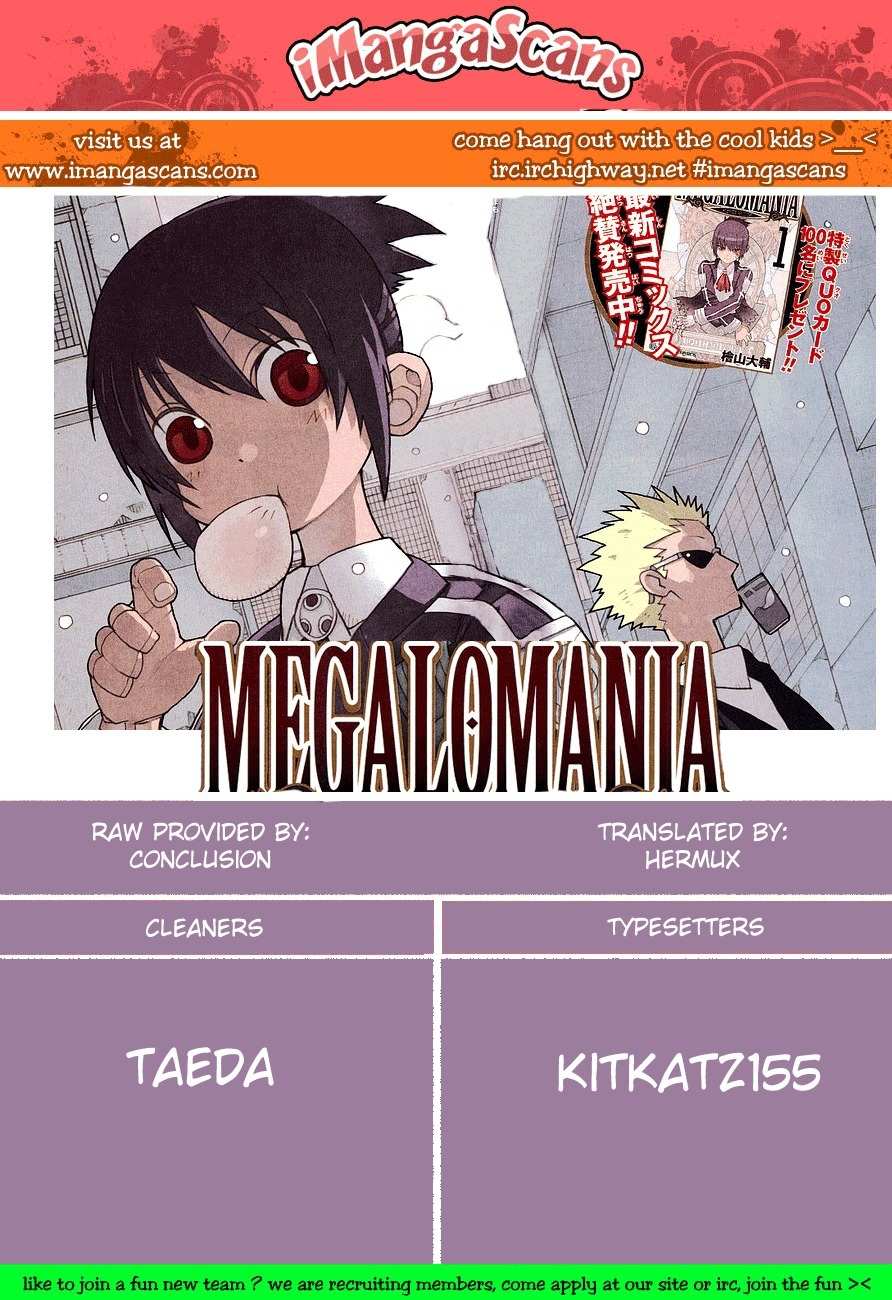 Megalomania Chapter 5 page 1 - Chapter 5: Monsters in the Alley
