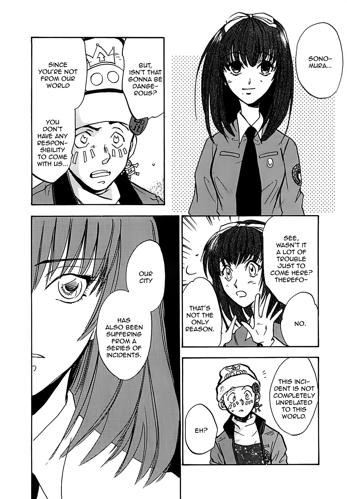 Megami Ibunroku - Persona Chapter 13 page 17 - Chapter 13: Another World
