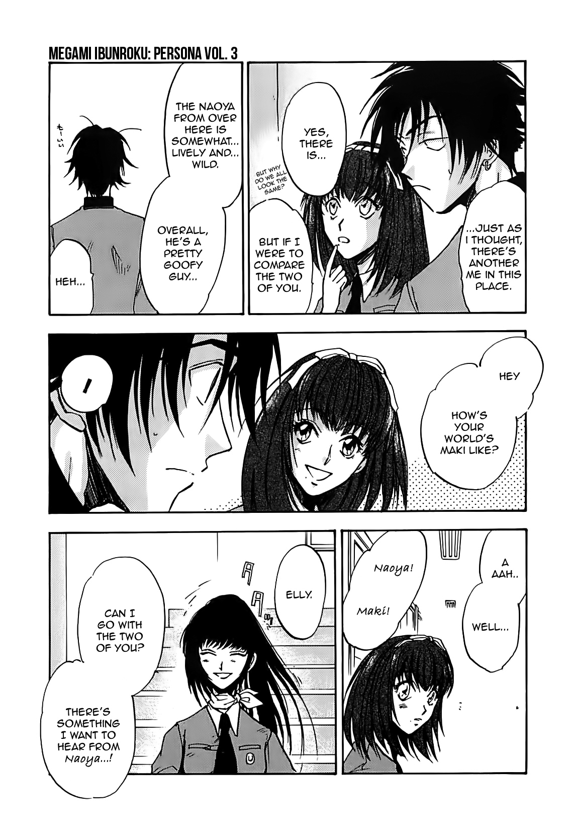 Megami Ibunroku - Persona Chapter 13 page 30 - Chapter 13: Another World
