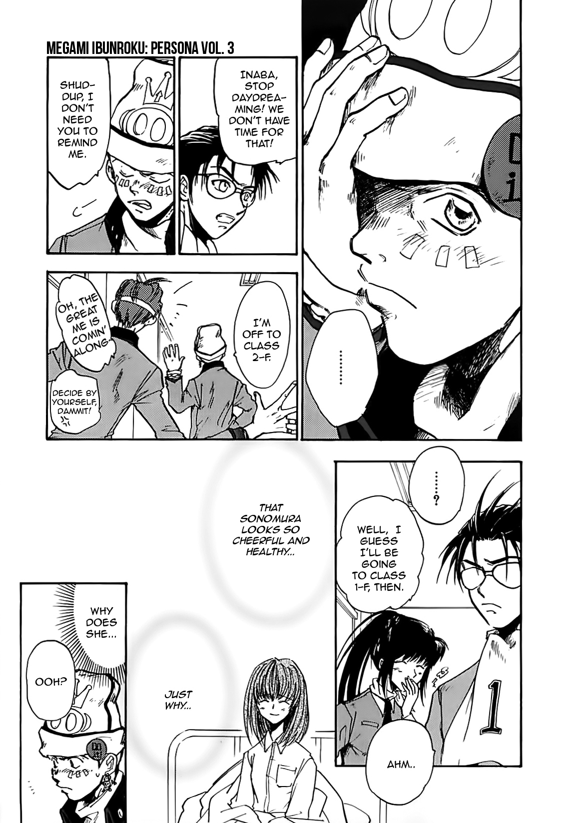 Megami Ibunroku - Persona Chapter 14 page 6 - Chapter 14: Killing Intent (1)