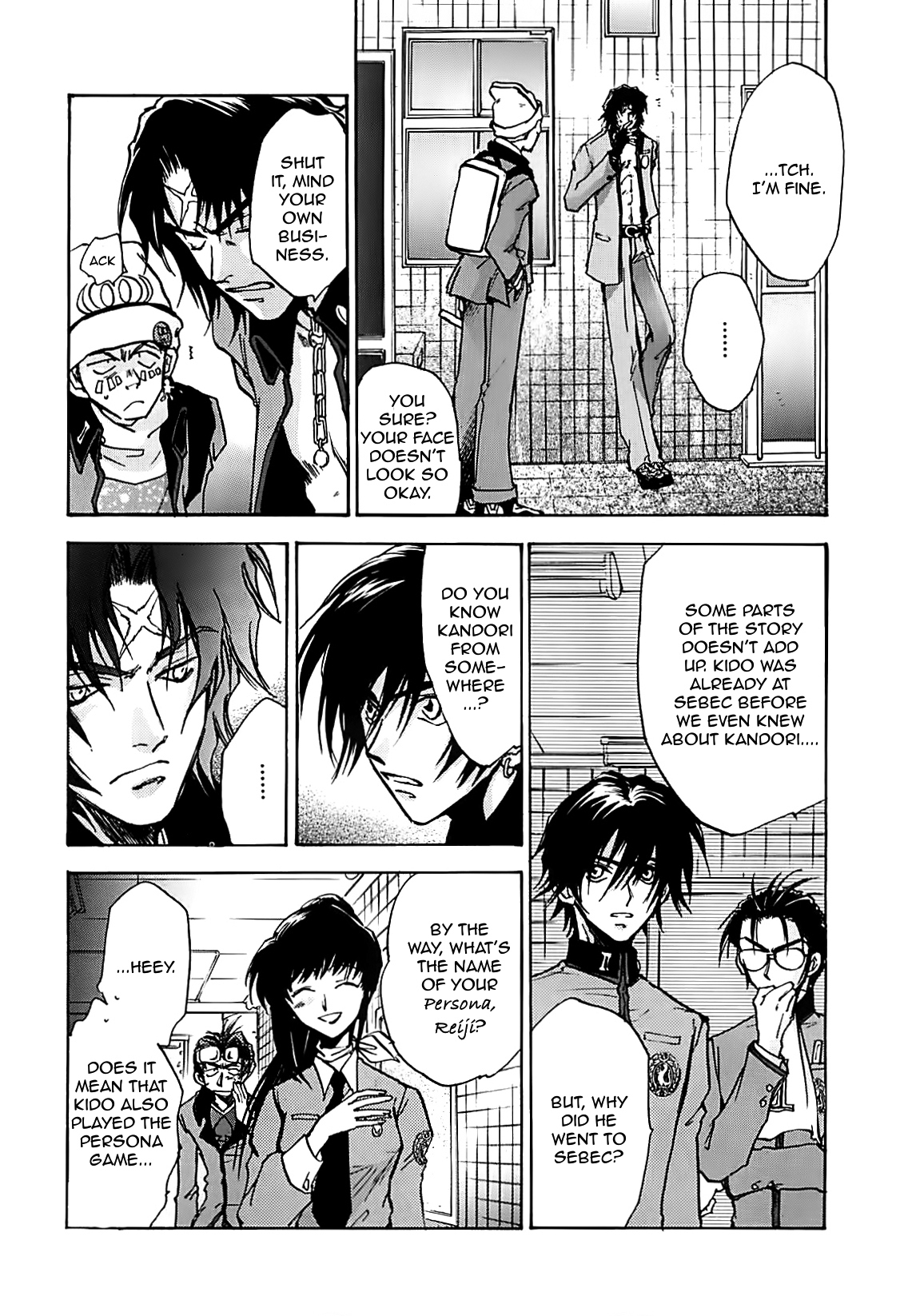 Megami Ibunroku - Persona Chapter 17 page 19 - Chapter 17: Reiji
