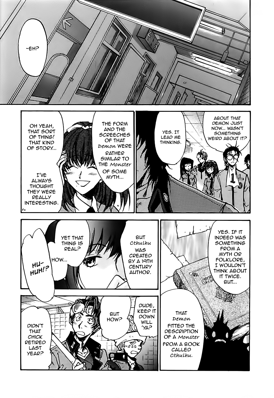Megami Ibunroku - Persona Chapter 18 page 22 - Chapter 18: Dimming