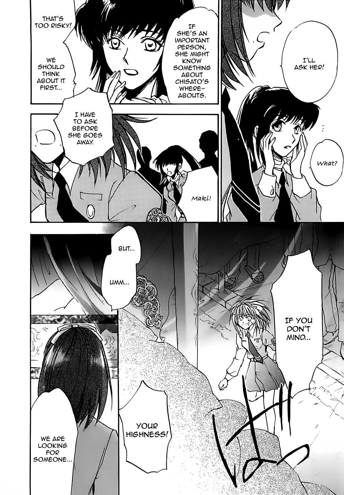 Megami Ibunroku - Persona Chapter 19 page 5 - Chapter 19: Harem Queen