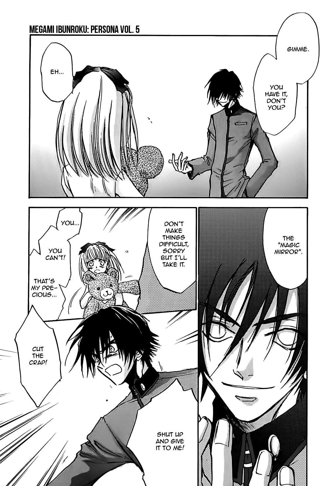 Megami Ibunroku - Persona Chapter 27 page 5 - Chapter 27: Proposition
