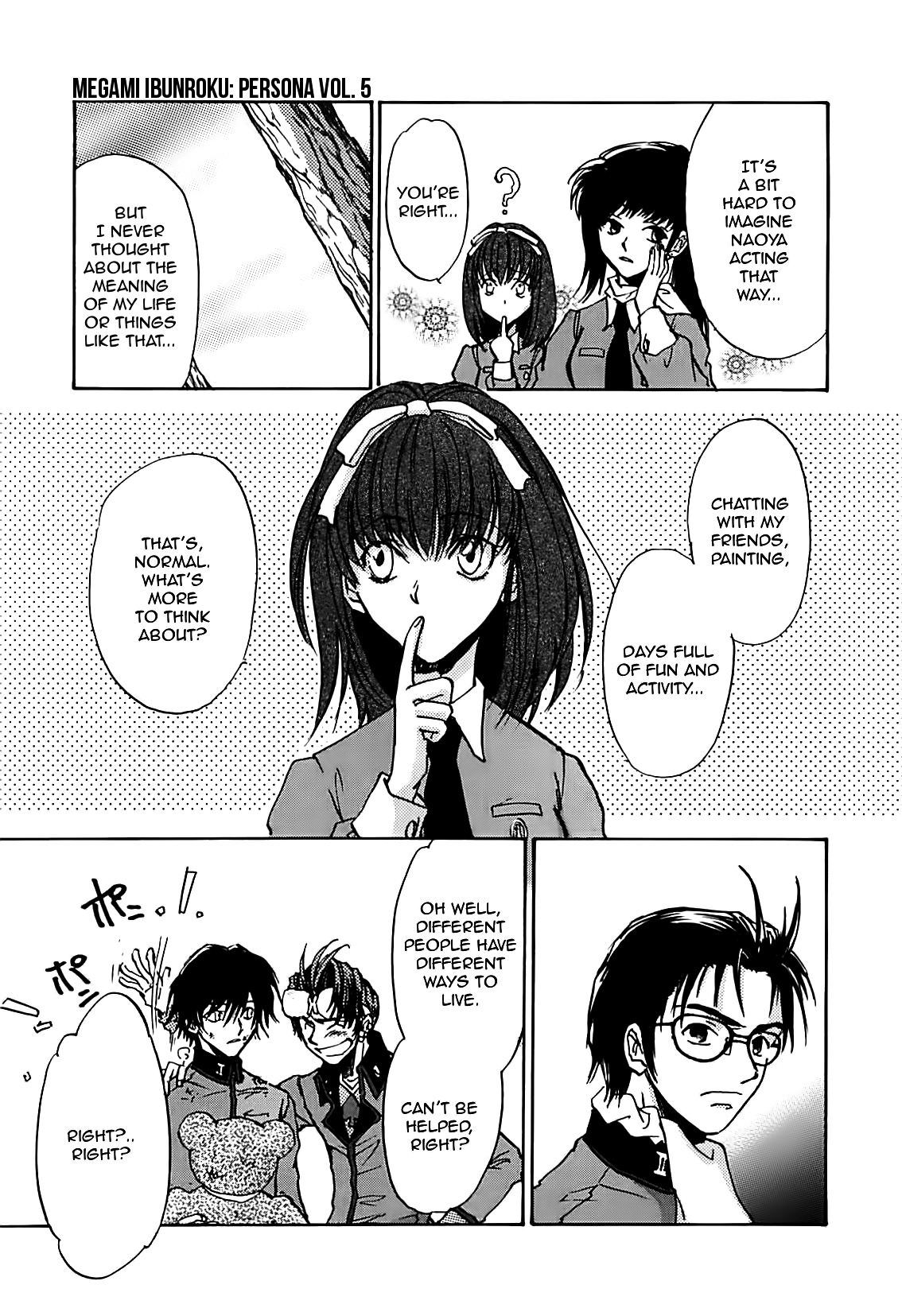 Megami Ibunroku - Persona Chapter 28 page 12 - Chapter 28: Trap