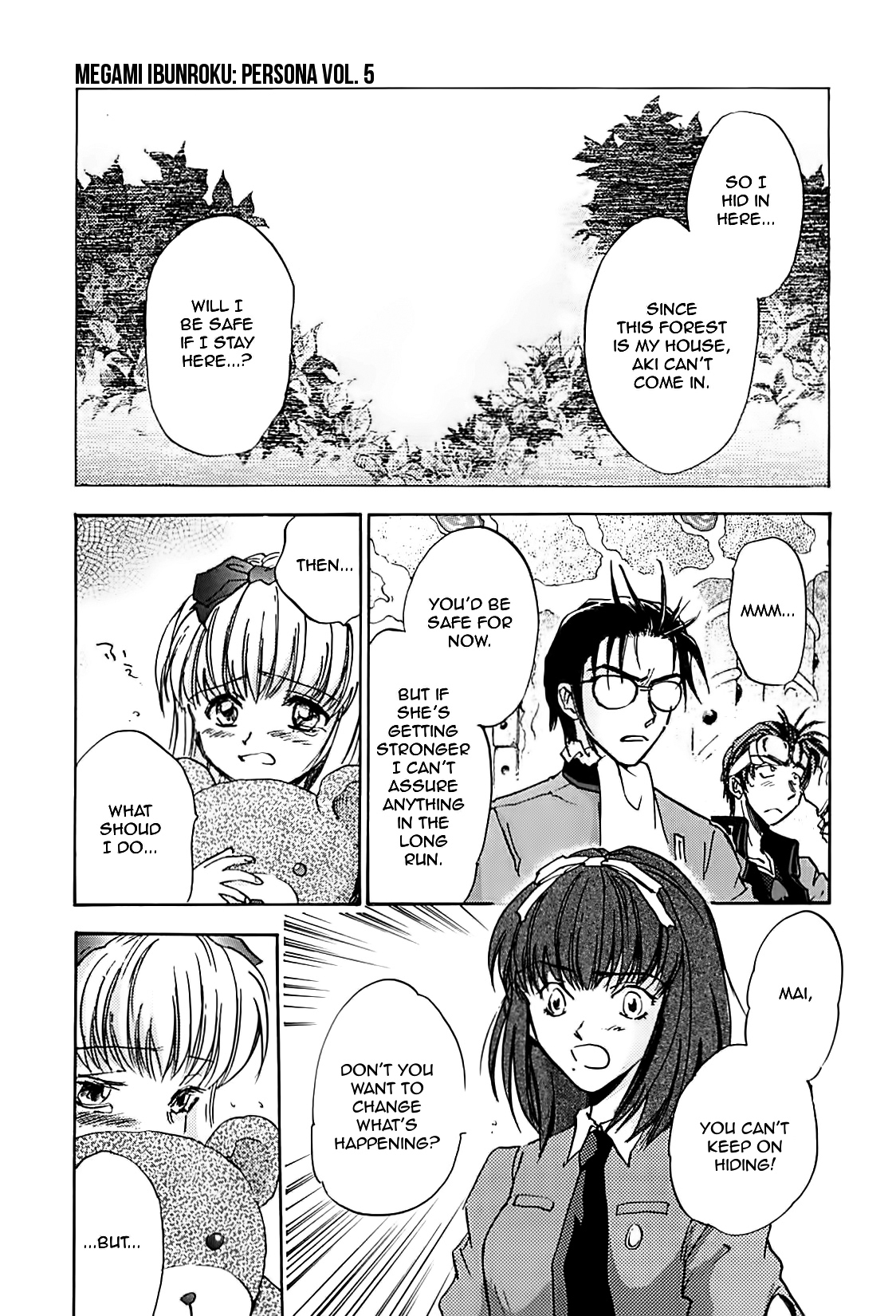 Megami Ibunroku - Persona Chapter 28 page 22 - Chapter 28: Trap