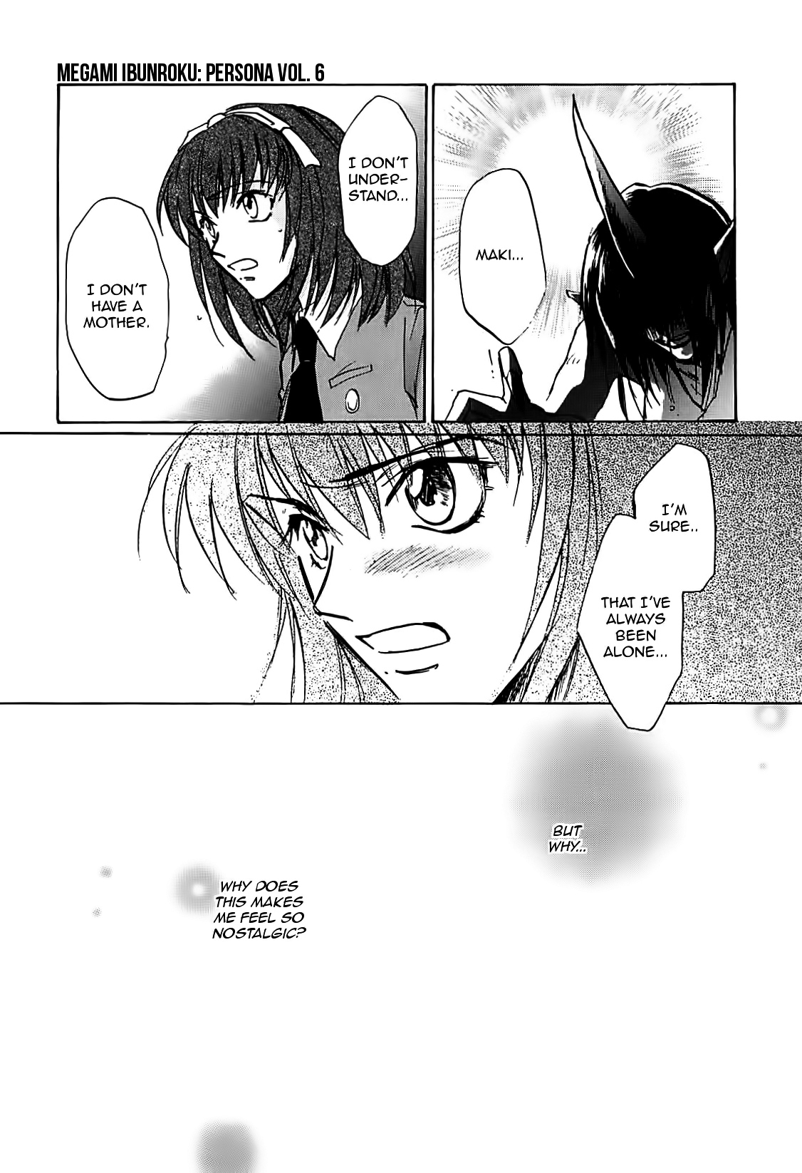 Megami Ibunroku - Persona Chapter 32 page 11 - Chapter 32: Sad Mother (Hariti)