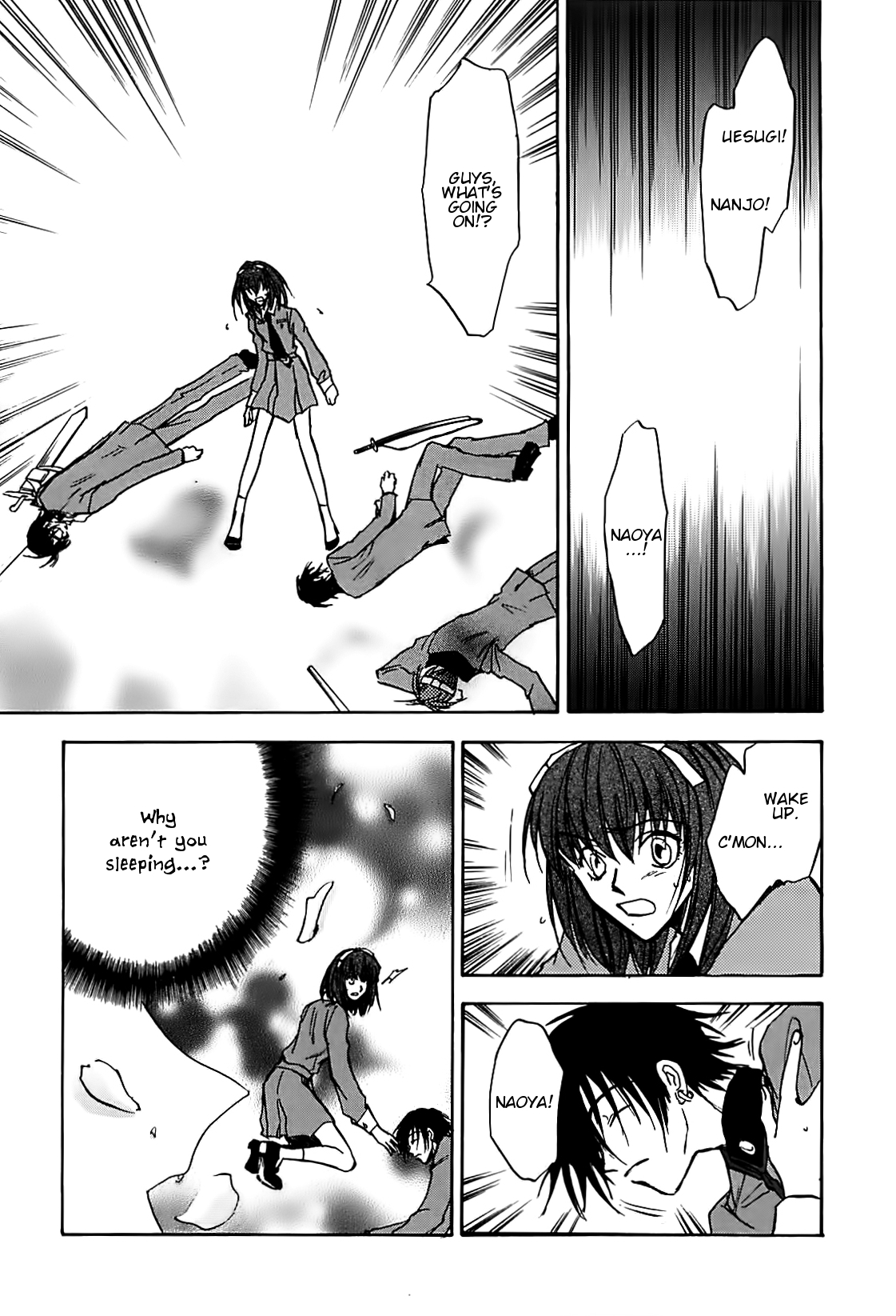 Megami Ibunroku - Persona Chapter 33 page 22 - Chapter 33: Shards (1)