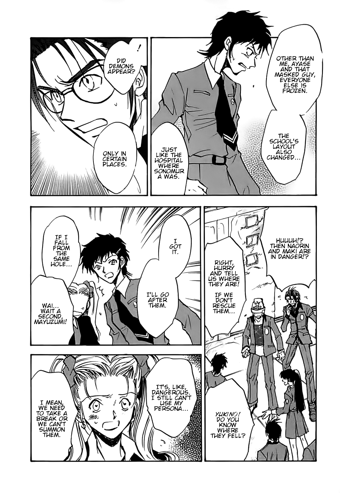 Megami Ibunroku - Persona Chapter 33 page 9 - Chapter 33: Shards (1)