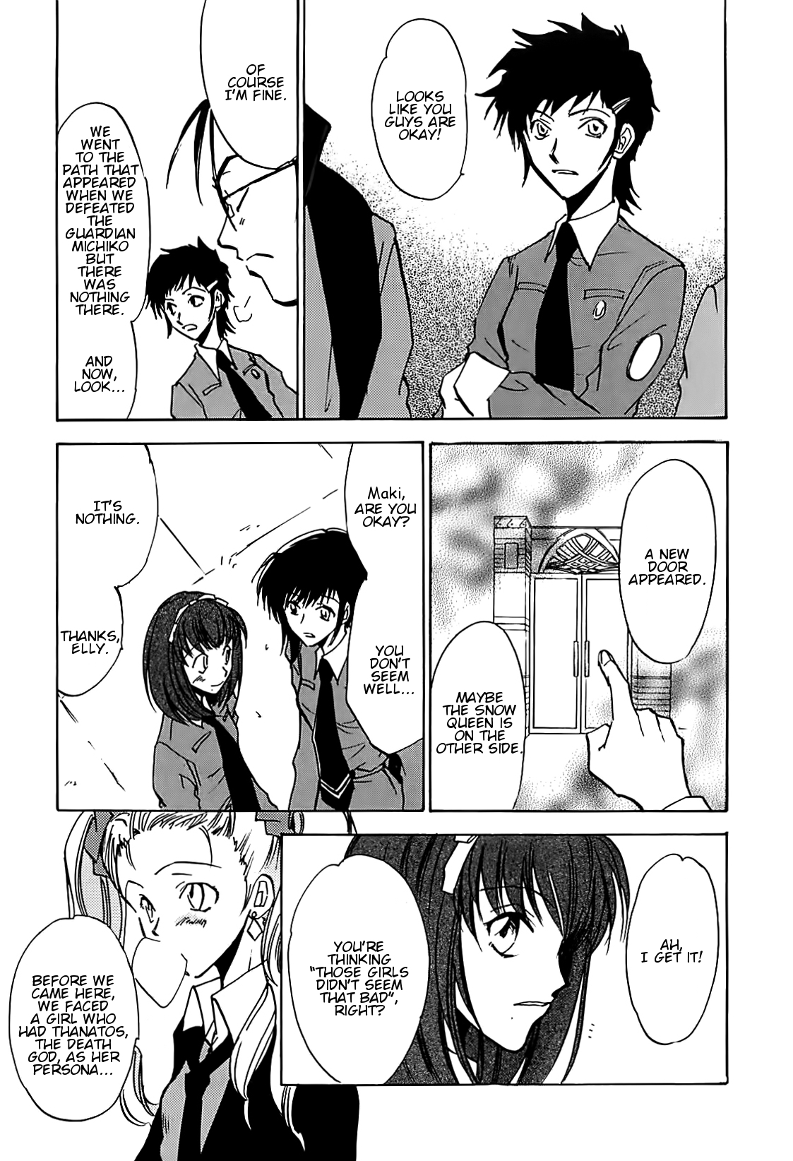 Megami Ibunroku - Persona Chapter 34 page 14 - Chapter 34: Shards (2)
