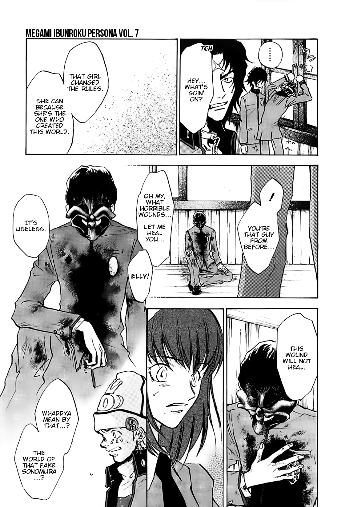 Megami Ibunroku - Persona Chapter 35 page 25 - Chapter 35: Adoration (Thanatos) (1)