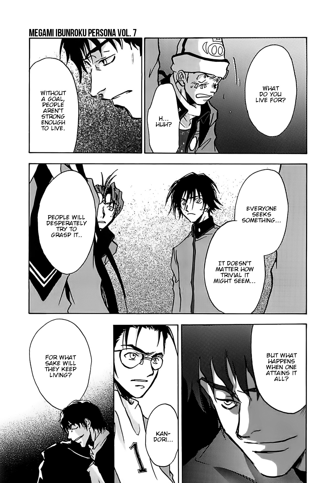 Megami Ibunroku - Persona Chapter 35 page 39 - Chapter 35: Adoration (Thanatos) (1)